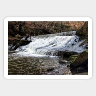 River Spodden falls Sticker